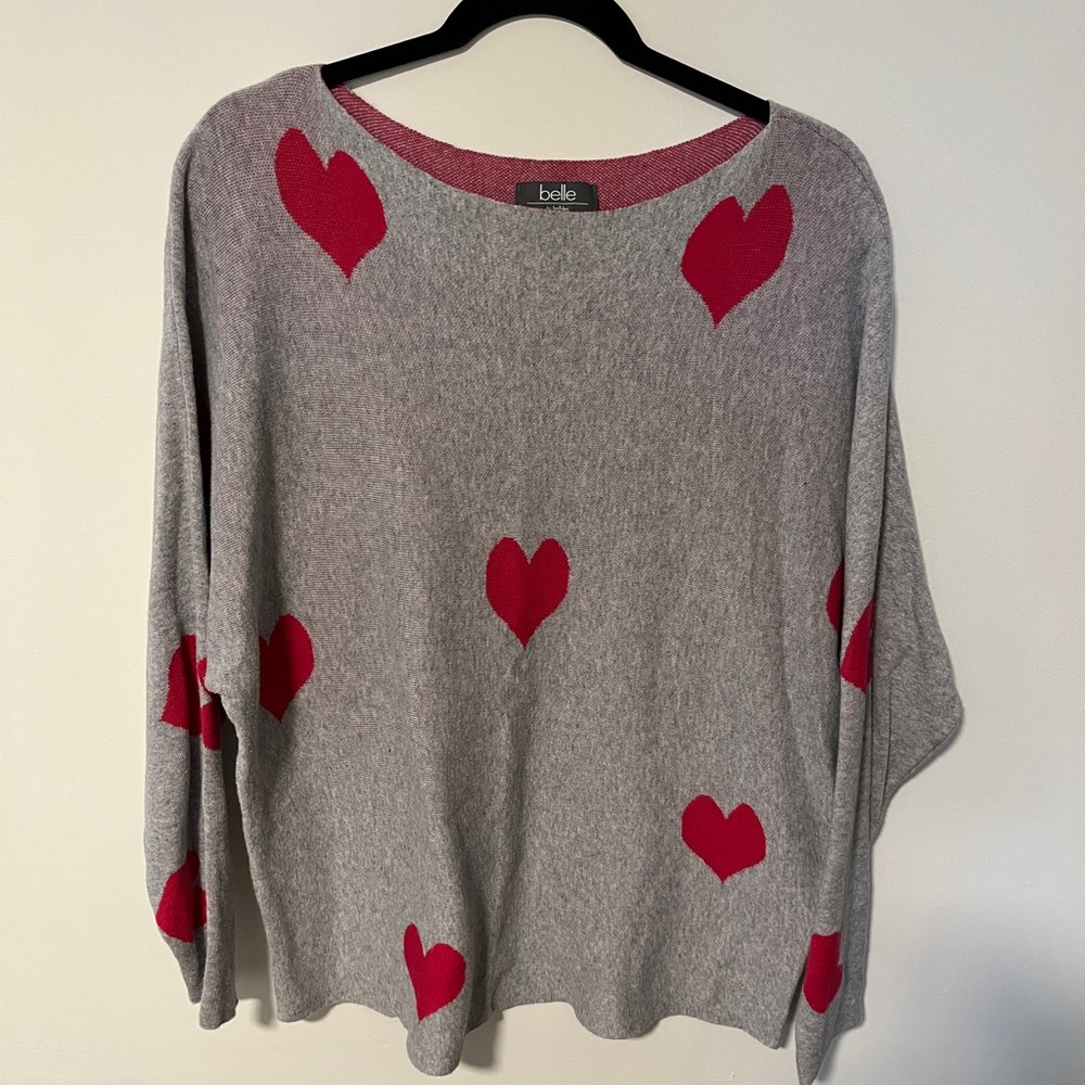 Belle by Belledini Heart Sweater